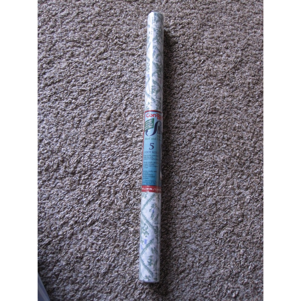 NEW Con-tact Contact Brand Herb Garden Mat Shelf Drawer Liner‎ Adhesive 5' Roll!